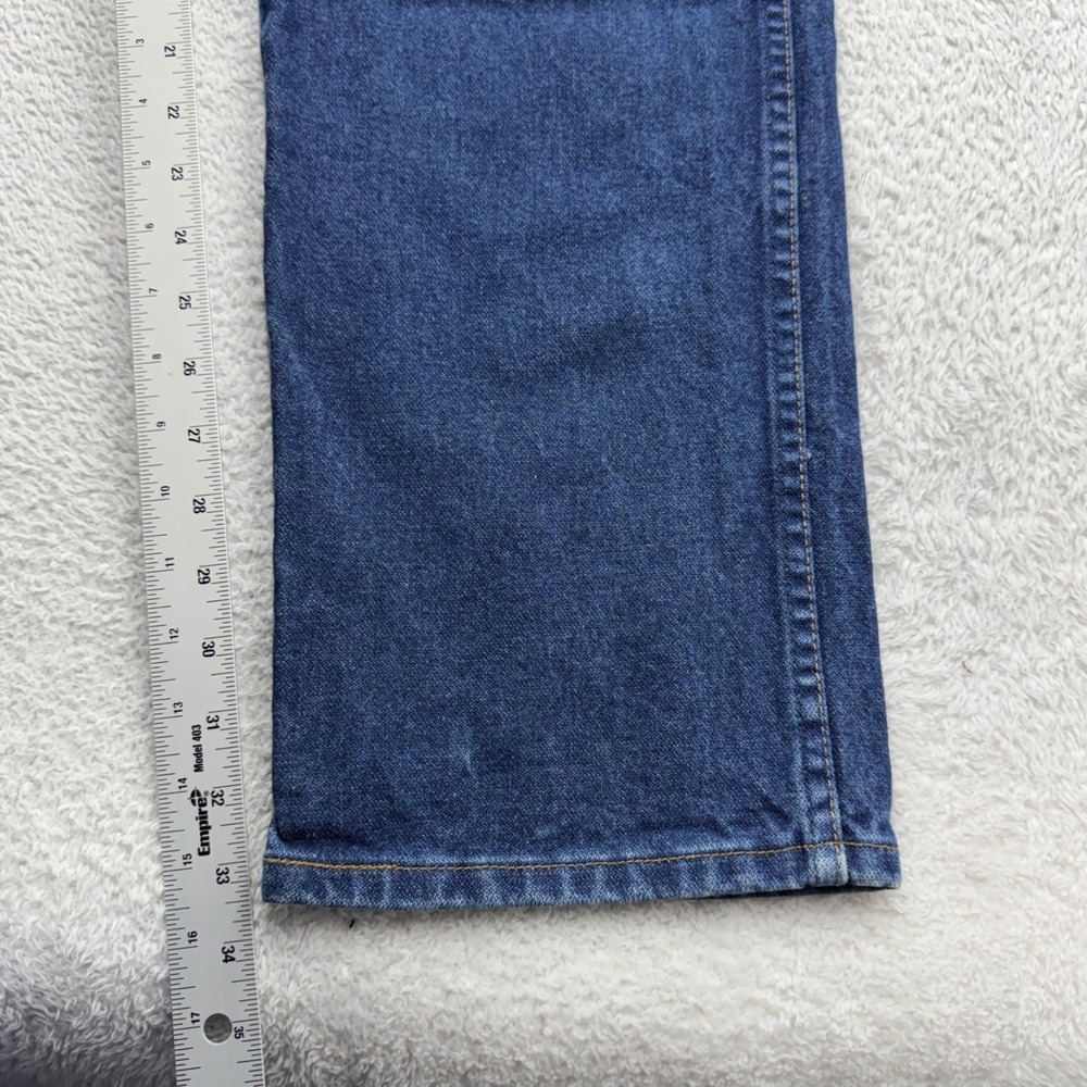 Wrangler FR Flame Resistant Mens Relaxed Fit Jeans Blue Denim 36x34 10FR31WWZ - Picture 3 of 9
